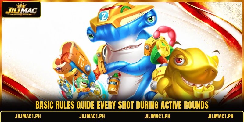 Basic rules guide every shot during active rounds