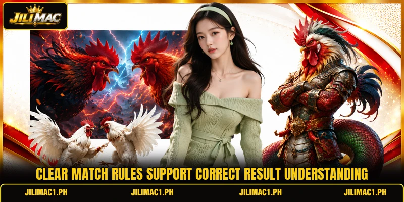 Clear match rules support correct result understanding