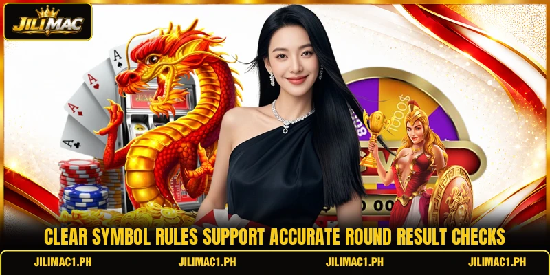 Clear symbol rules support accurate round result checks