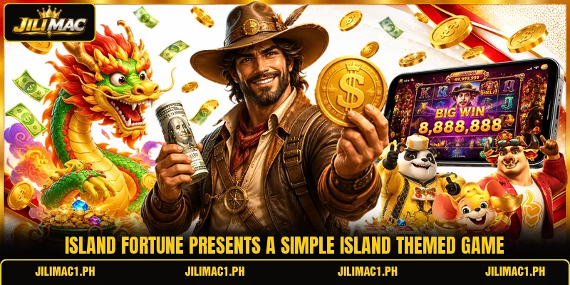 Island Fortune presents a simple island themed game