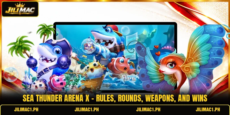 Sea Thunder Arena X - Rules, Rounds, Weapons, And Wins