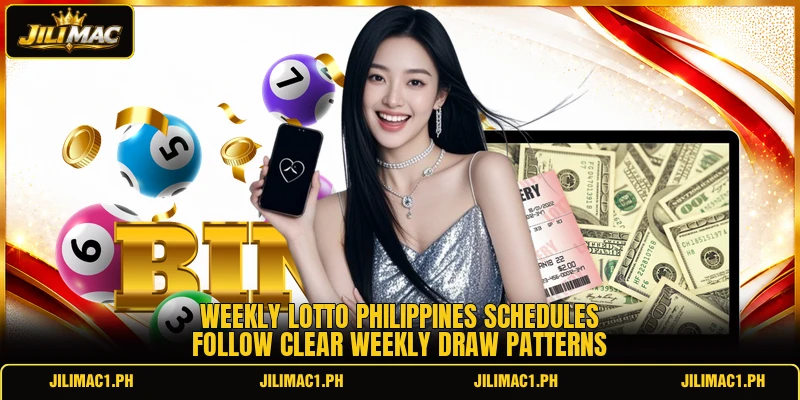 Weekly lotto Philippines schedules follow clear weekly draw patterns